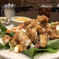 Fried Chicken Salad from the Village Grill