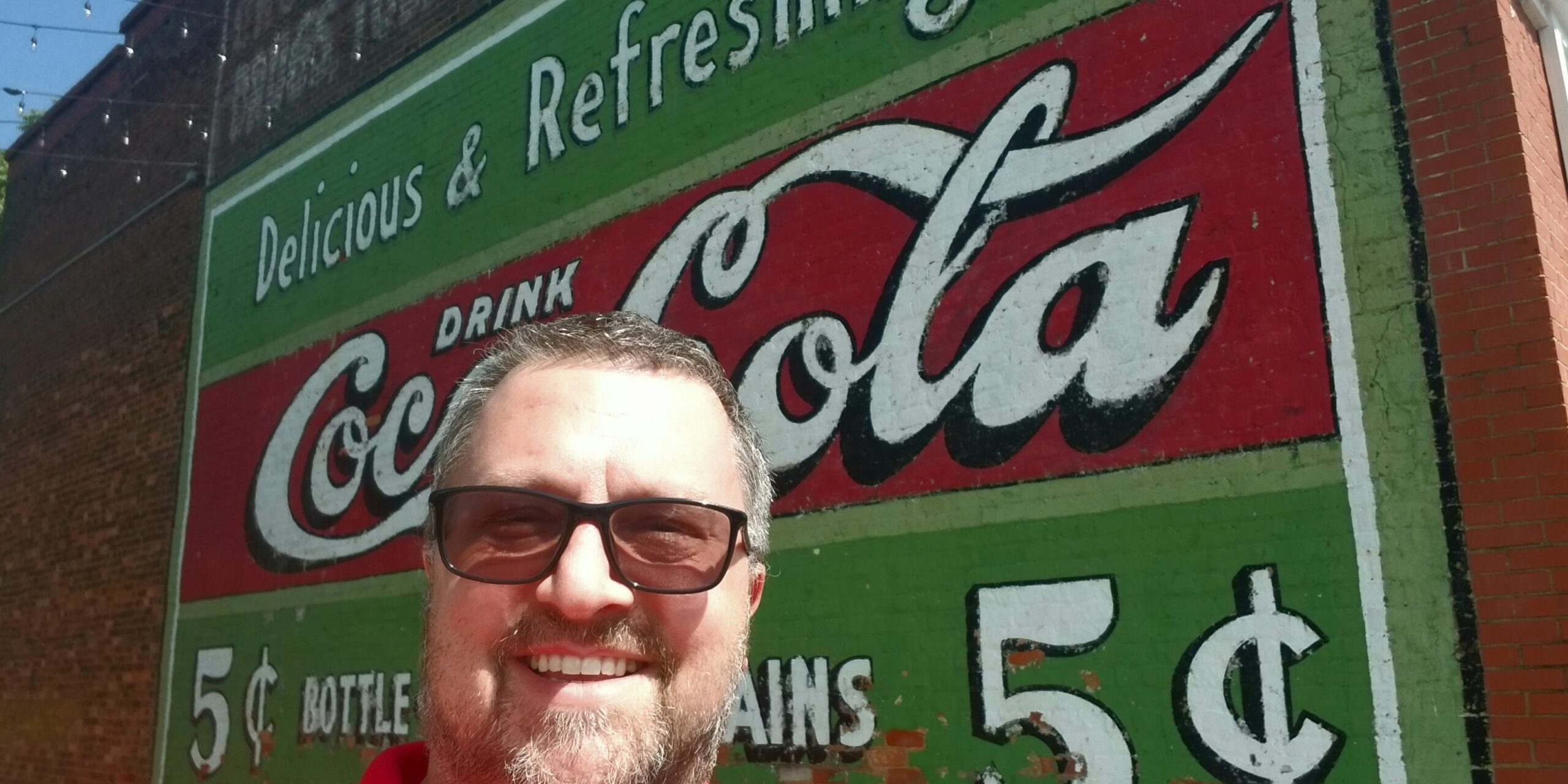 knoxroadtripper at Coca Cola Mural Laurens